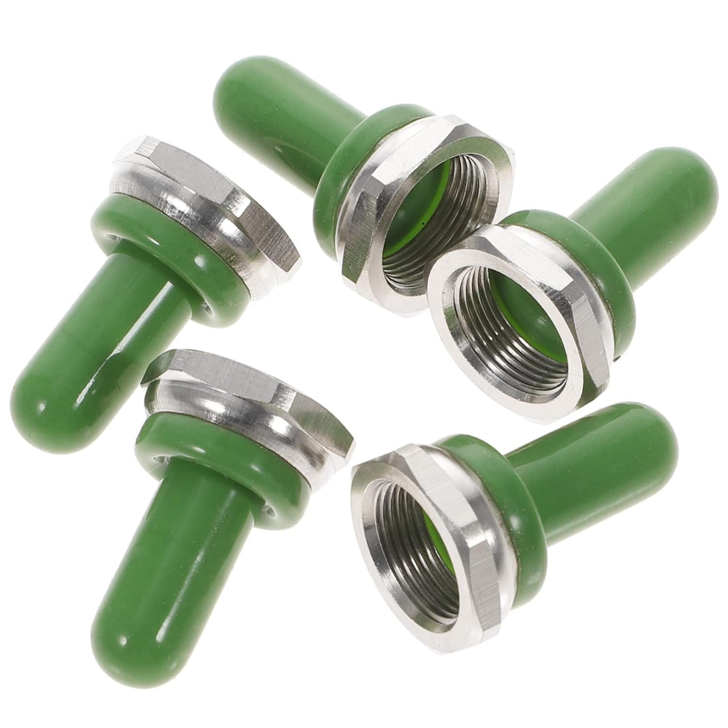 5pcs Toggle Switch Covers Silicone Protective Caps for Toggle Switches Dustproof and Safety Guards for Daily Use