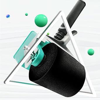 Ubersweet 180ml/320ml Large Capacity Manual Gluer Roller Type Gluer Portable Handheld Woodworking d Glue Hine with Metal Brake |