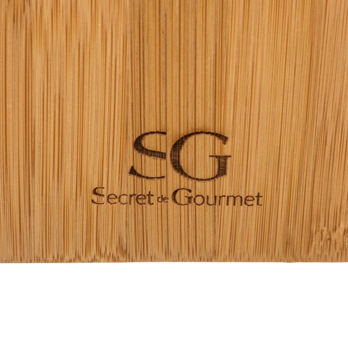 SG Secret de Gourmet 5five - Supporto 12 barattoli per spezie di bambù
