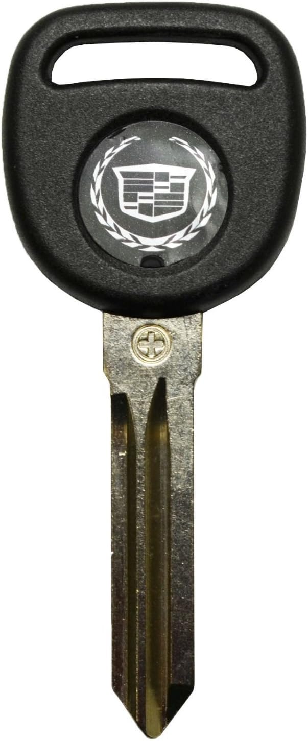 NEW Cadillac Escalade FACTORY ORIGINAL TRANSPONDER CHIP LOGO KEY BLANK B111PT (C+)