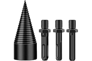 Libyi Easysplit Drill Bit, 32mm Wood Splitting Drill Bit