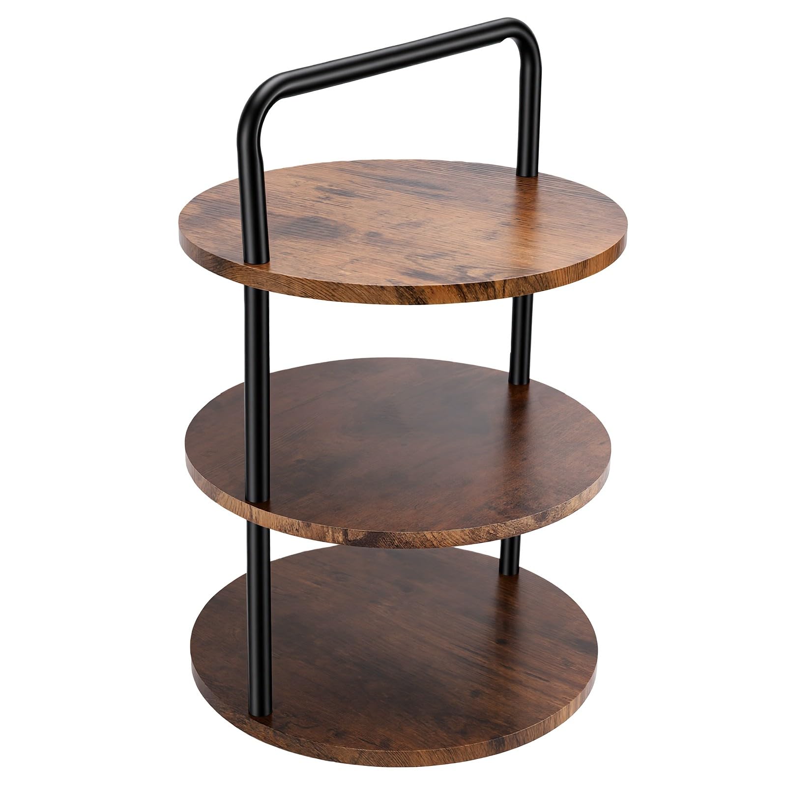 Alzata per Cupcake in Legno a 3 Livelli per 50 Cupcake, Espositore