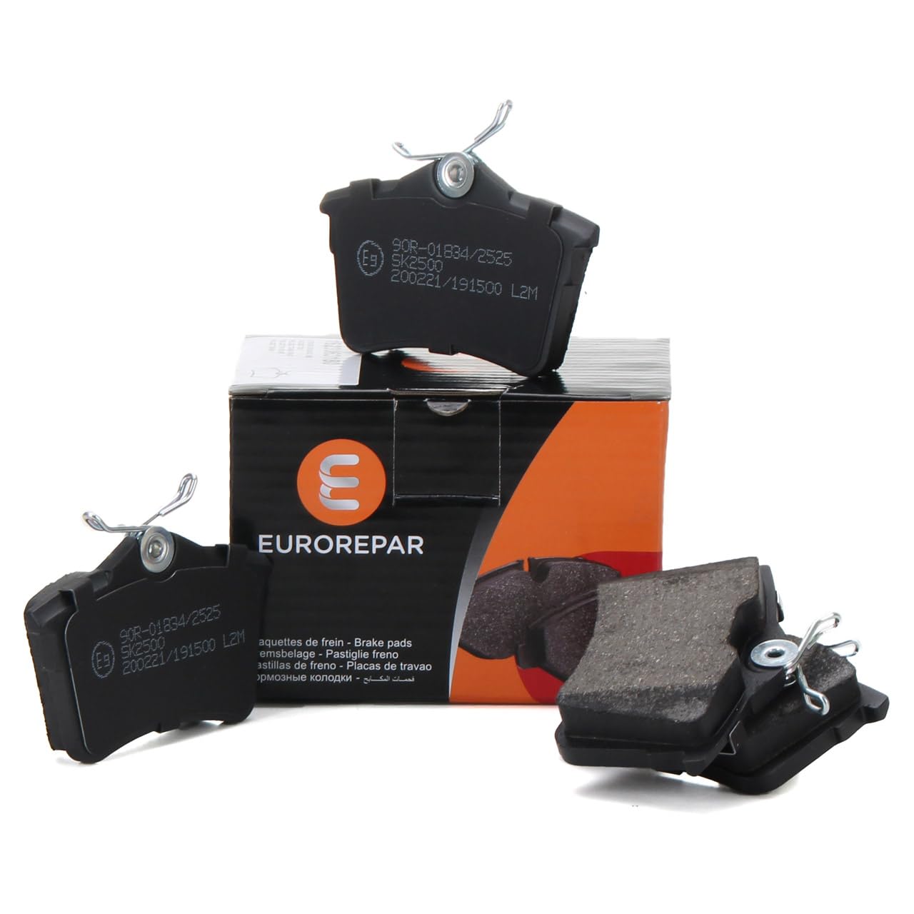 Audi A3 ile uyumlu Arka Fren Balatası 1997-2003 Eurorepar