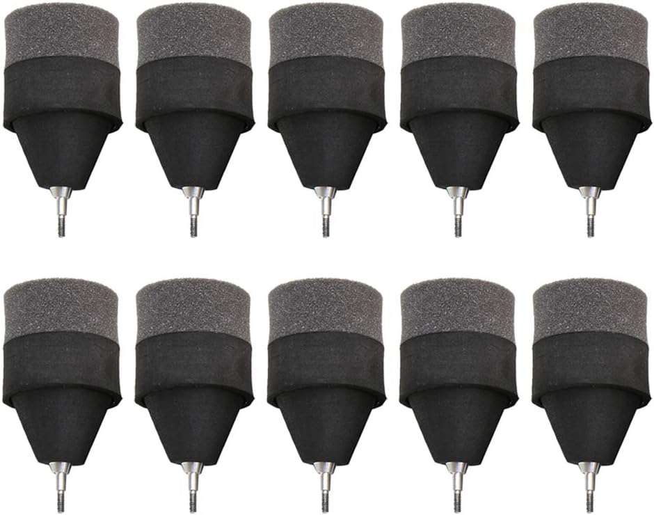 Foam Arrow Tips 10 Pack Foam Arrowheads Practice for LARP Arrows Soft Sponge Arrow Tips for Archery Beginners Outdoor Camping