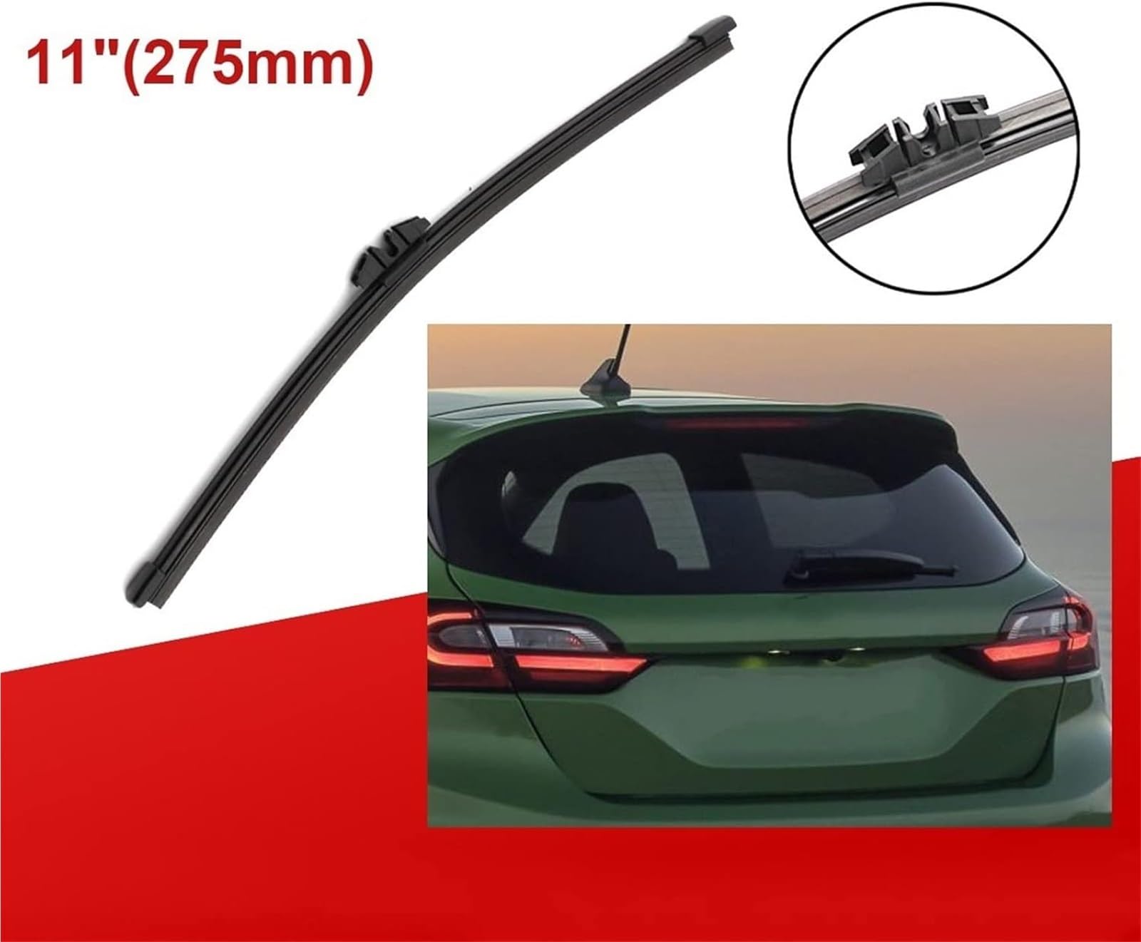 Escobillas limpiaparabrisas Delanteras Escobilla limpiaparabrisas Escobilla para Ford para Fiesta 7 Escobillas limpiaparabrisas Delanteras traseras Cepillos Accesorios