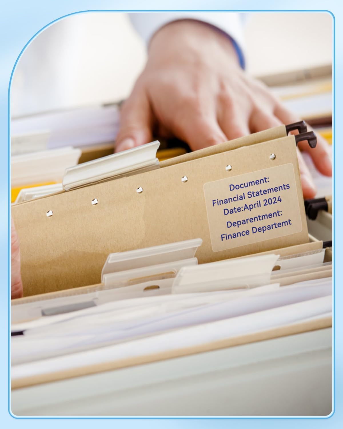 M110 Labels Compatible with Phomemo M110/M120/M200/M205/M220/M221 Label Maker Printer,Green/Blue/Red on Clear, 1.57"x 1.18"(40x30mm) Multi-Purpose Self-Adhesive Thermal Label, 230pcs - Image 6