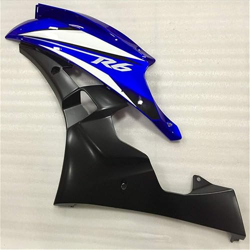 Miniatura 6 de NT FAIRING Brillante azul negro molde de inyección carenado ajuste para Yamaha 2006 2007 YZF R6 nuevo pintado kit ABS plástico motocicleta