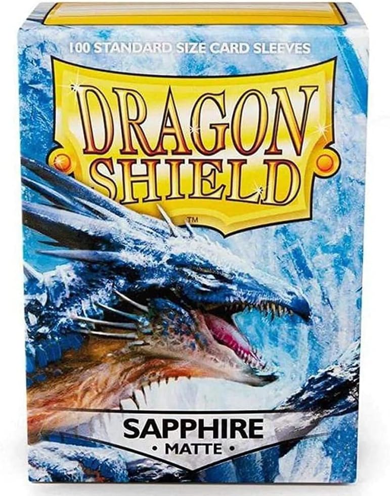 Dragon Shield Matte Sapphire Standard Size 100 ct Card Sleeves Individual Pack