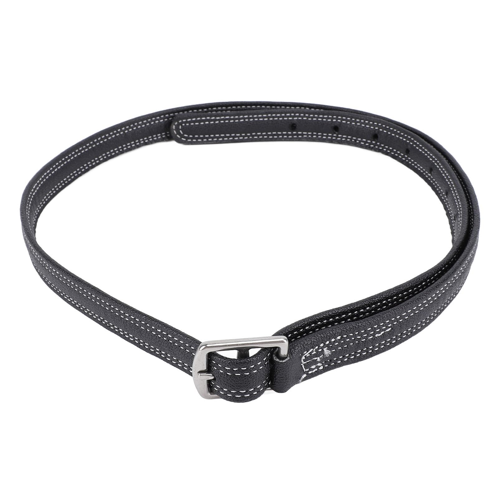 Steigbügelriemen für Reitsport, zum Reiten, verdicktes Design, elastischer Gürtel, hochwertiges Rindsleder, verschleißfest, sicherer Sitz, Stil und Komfort