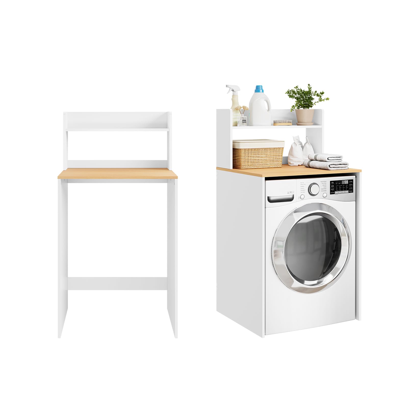 sobuy meuble machine à laver étagère