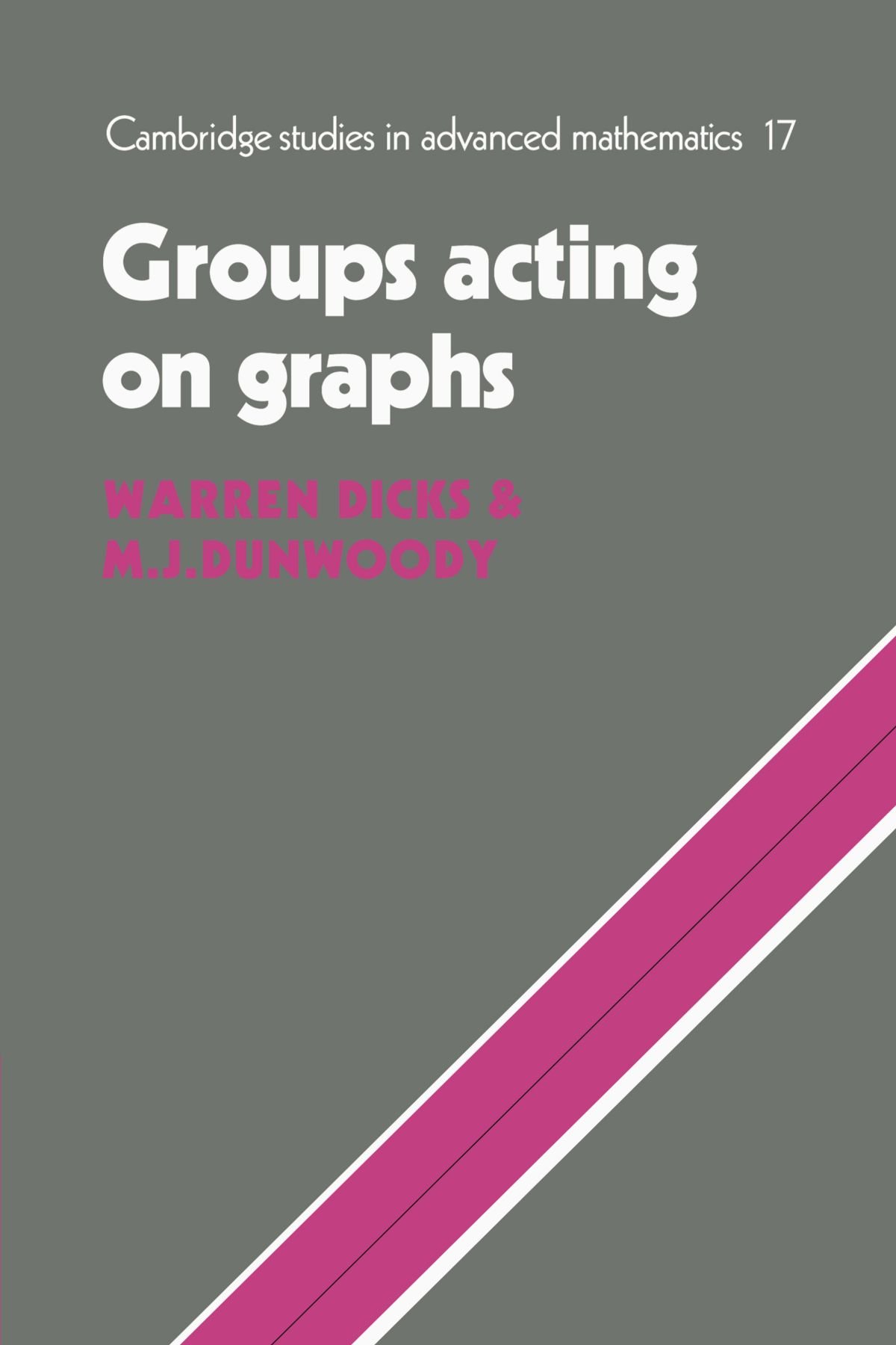 Amazon | Groups Acting on Graphs (Cambridge Studies in Advanced