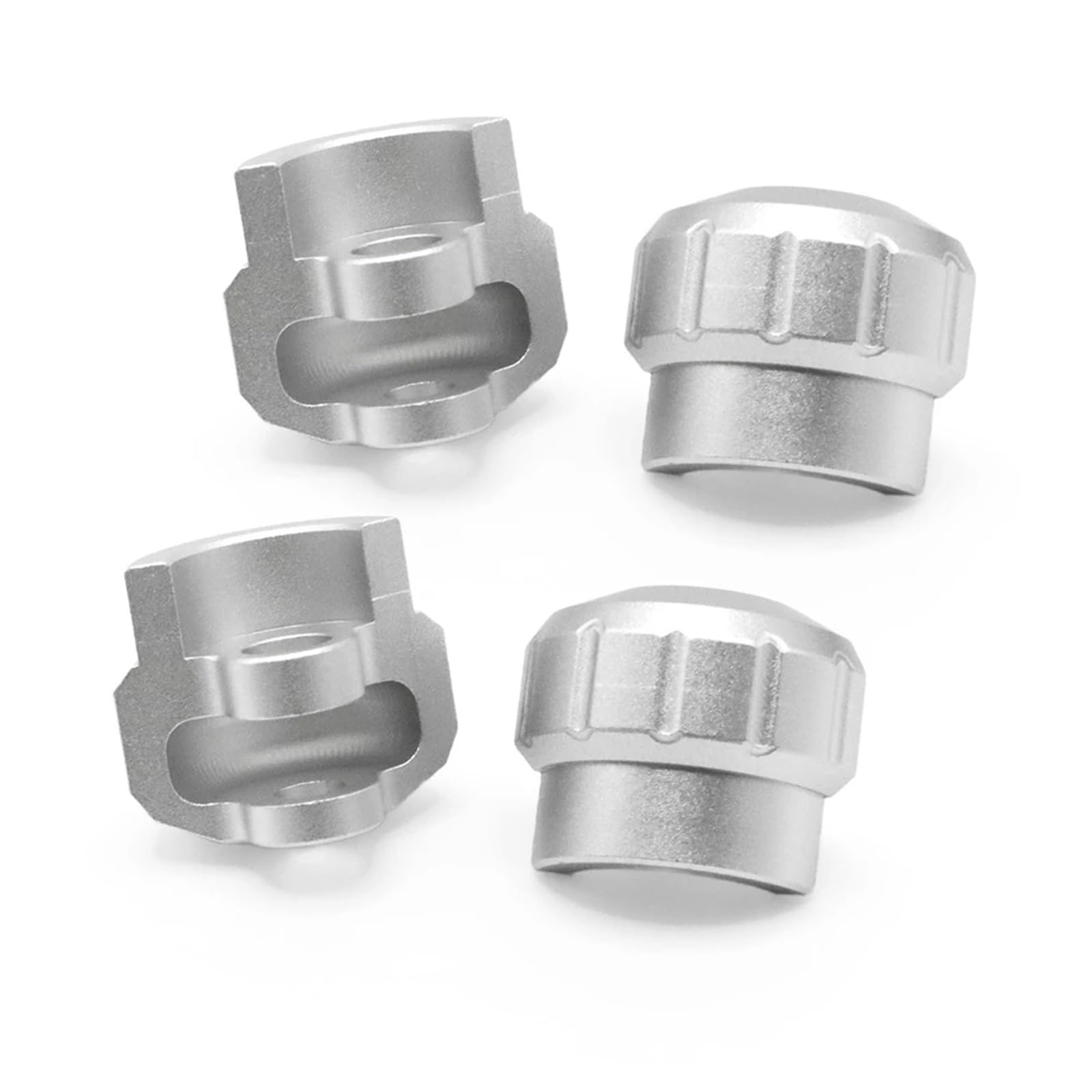 Aluminum Alloy Shock Cap Protector for 1/8 1/7 for ARR-ma AR330492 RC Car Truck Parts(Silver)