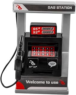 ibasenice 1 Conjunto De Brinquedos Decoração DIY Modelos De Posto De Gasolina DIY Modelo De Posto De Gasolina Kit Para DIY Crianças DIY Brinquedo De Posto De Gasolina DIY Kit De Modelo De