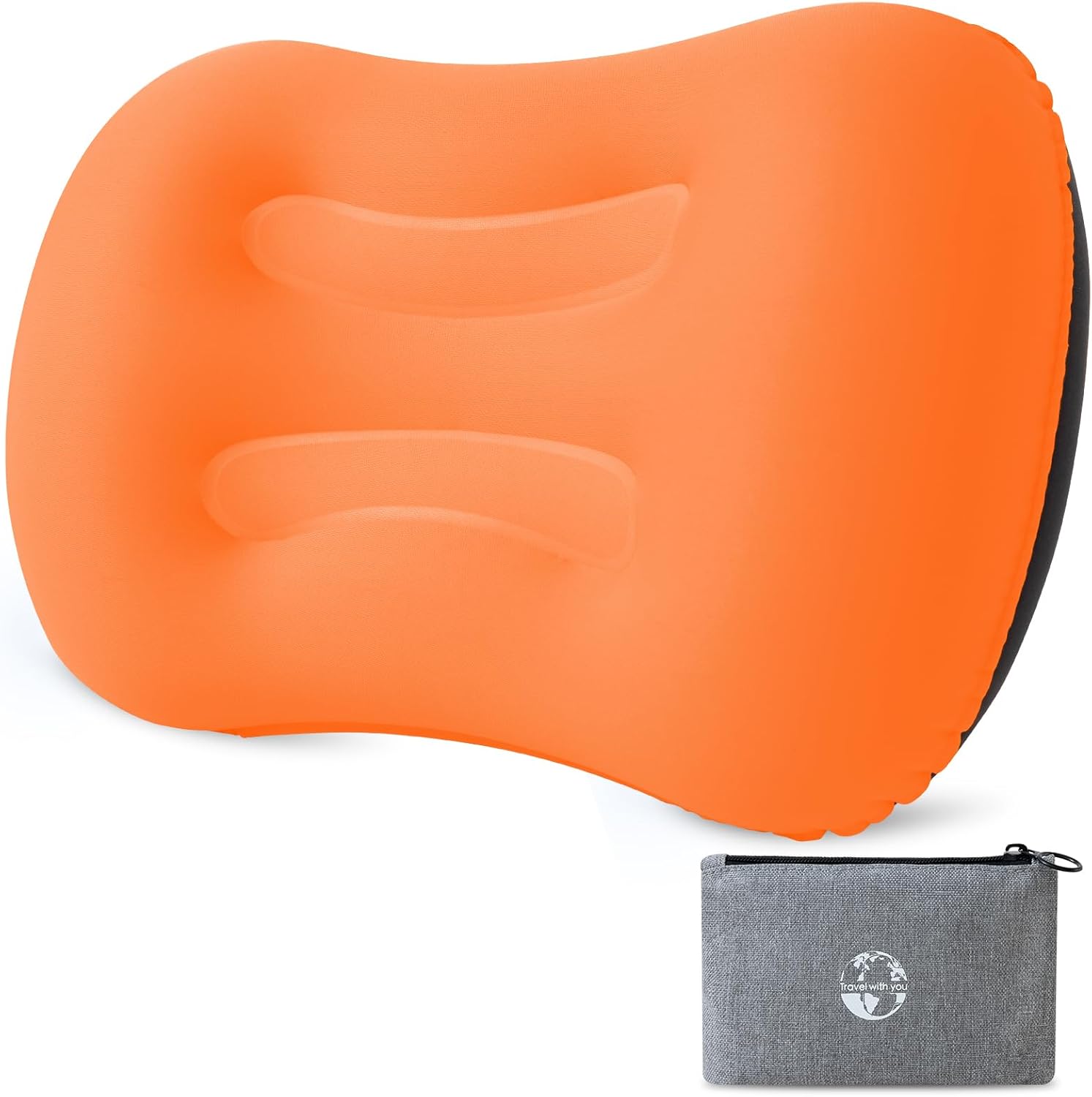 Jiancrate Ultralight Camping Pillow for Adults Kids, Compressible