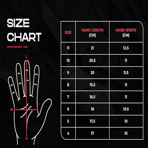 Miniatura 8 de GK Saver Guantes de portero de fútbol Protech Series Guantes profesionales de portero talla 6 a 11