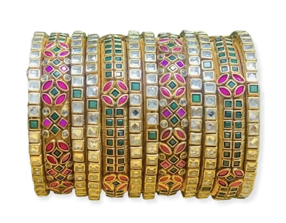 See full amazon price history chart for Blue jays hub Silk Thread Bangles New kundan Style Green color Set Of 12 for Women/Girls (2-4) Blue jays hub Silk Thread Bangles New kundan Style Green color Set Of 12 for Women/Girls (2-4) (B0CT8VQ3SD) Amazon Price History, Amazon Price Tracker