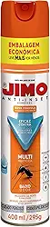 JIMO Anti Inseto Multi Inseticida Eficaz Contra Mosquitos Dengue Pernilongos Moscas Baratas e Formigas Aerossol 400ml
