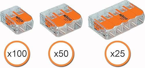 Miniatura 3 de Wago (100) 221 – 412 (50) 221 – 413 (25) 221 – 415 lever-nut surtidas