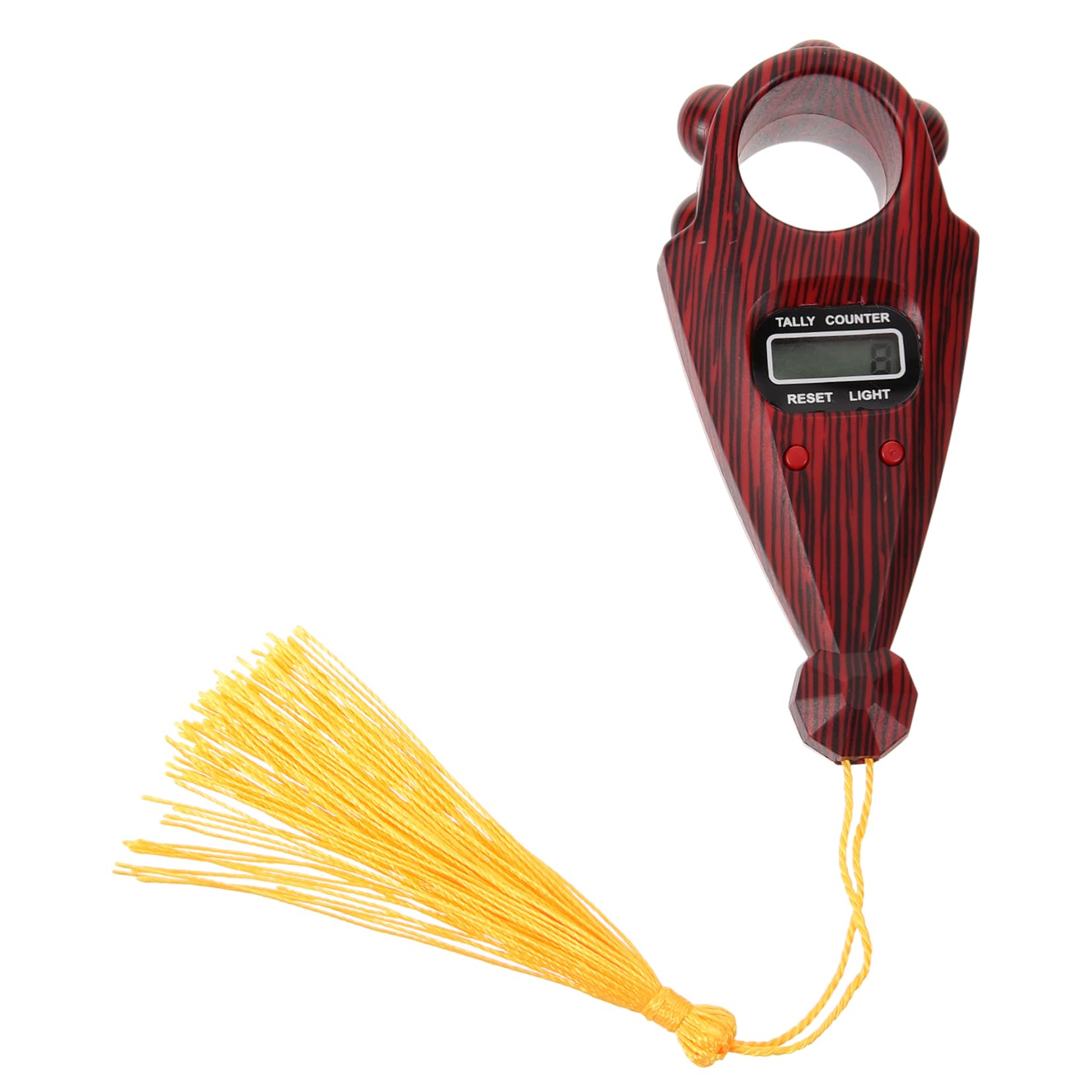 Toyvian 5 Stück Elektronischer Zähler Zähler Kleiner Digitaler Reihenzähler Handperlenzähler Clicker Tally Counter Digitalzähler Elektronischer Digitalanzeigezähler Strickzähler Holz