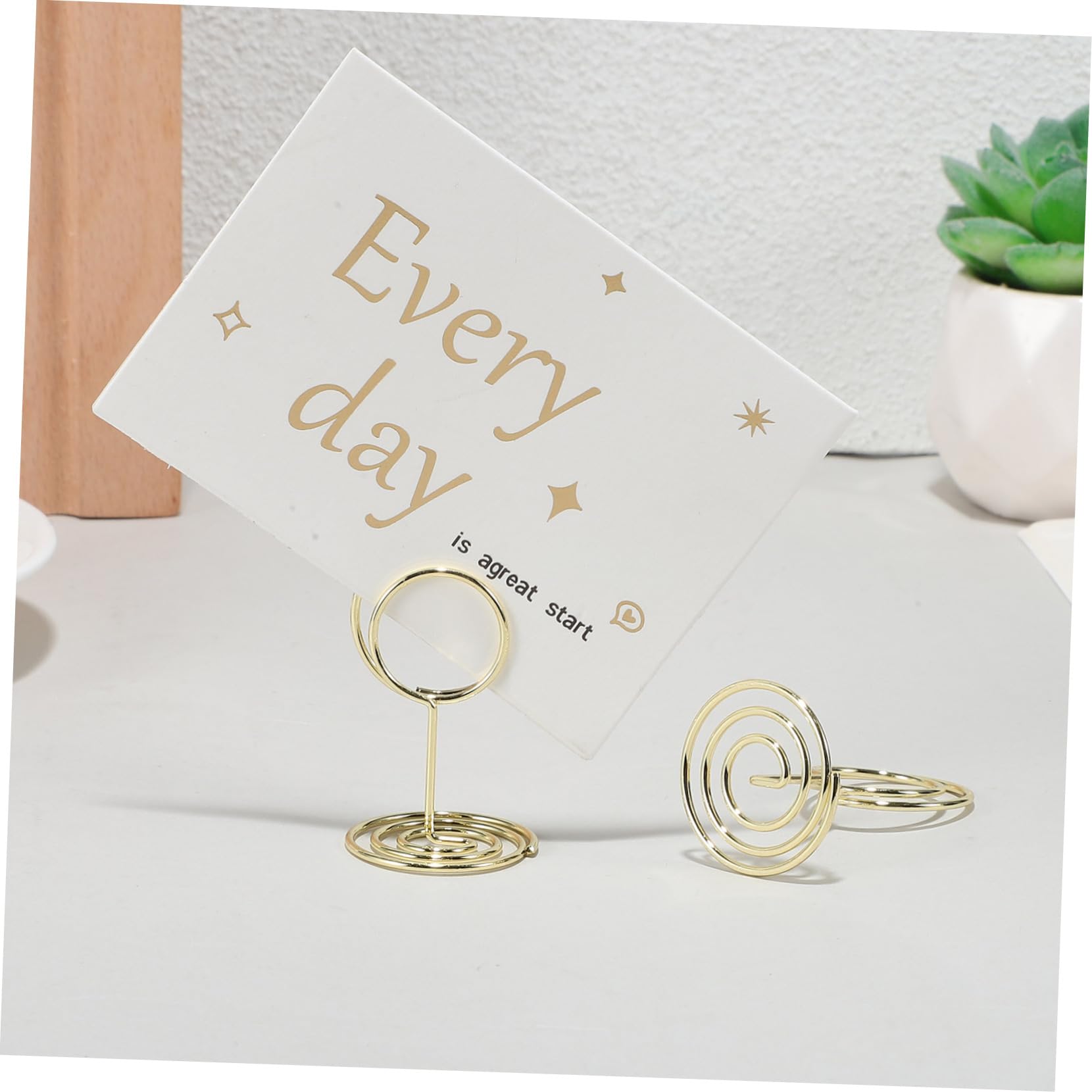 Alipis 5 Sätze Esstischnummer Rack Party Inhaber Fotohalter Dekorationen Zahlen Tabellennummer Steht Für Gruß Table -numper -hause Name Hochzeiten Draht Aus Kohlenstoffstahl 30 Stück * 5