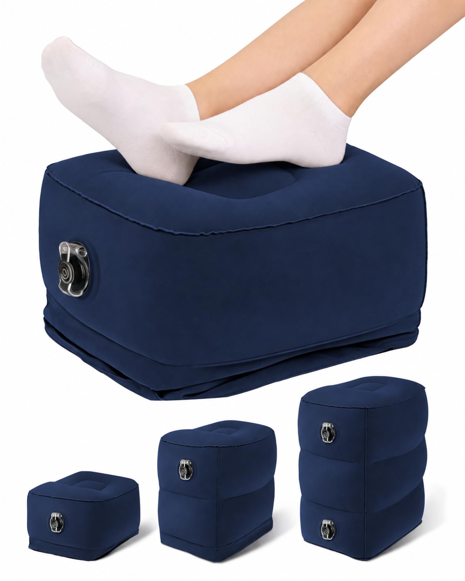 Photo 1 of JefDiee Inflatable Travel Foot Rest Pillow