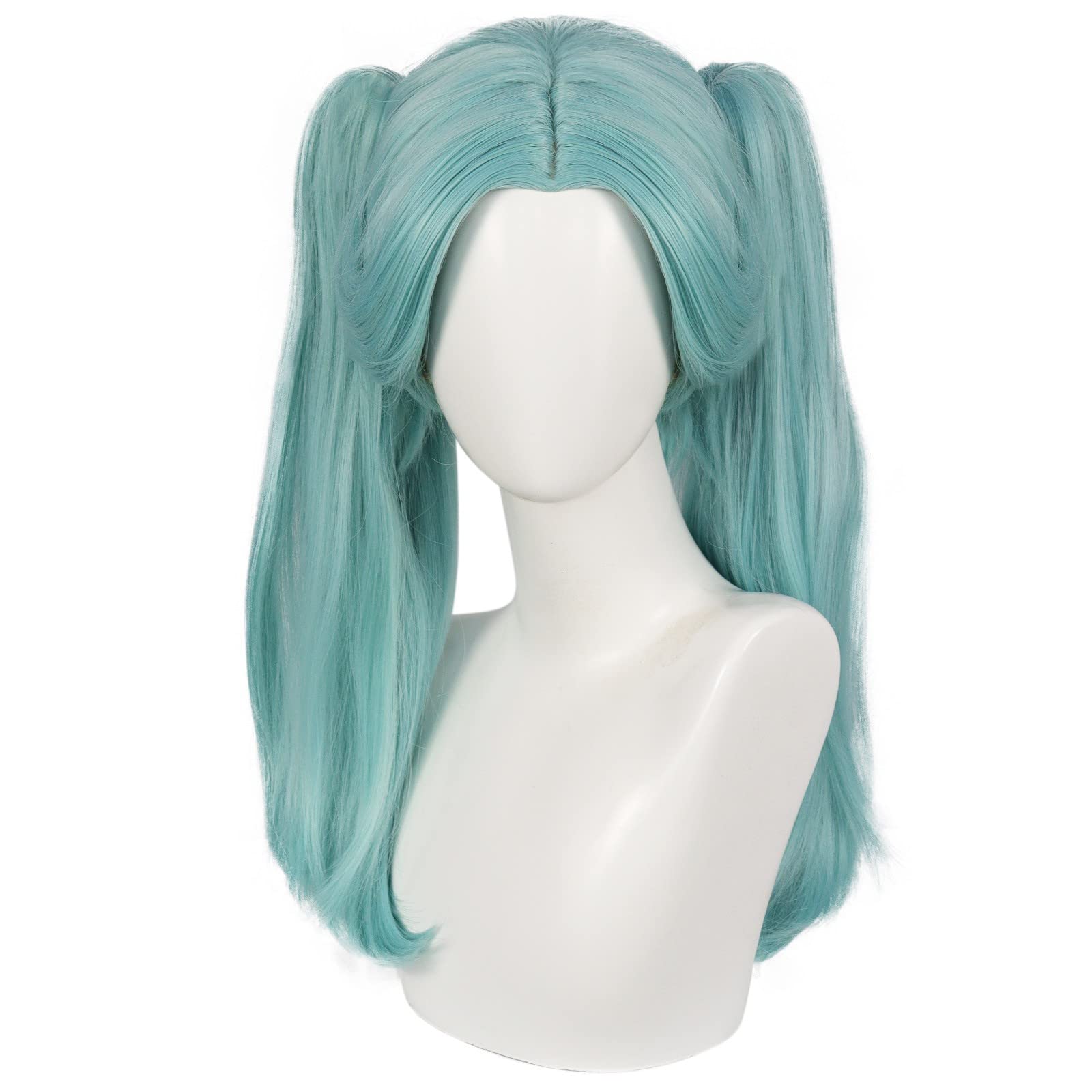 HUNIGIR Lucy Cosplay Wig  Anime Wig Women Stylish Colorful Bob Synthetic Hair with Bangs for Girls