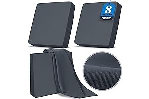 8Pcs Outdoor Cushion Waterproof Slipcovers