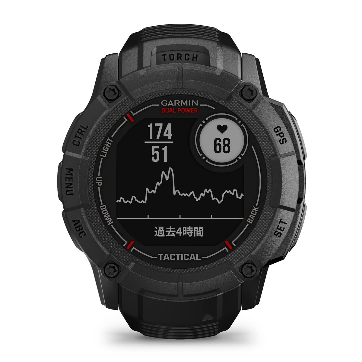 Amazon | ガーミン(GARMIN) Instinct 2X Dual Power Tactical Edition 