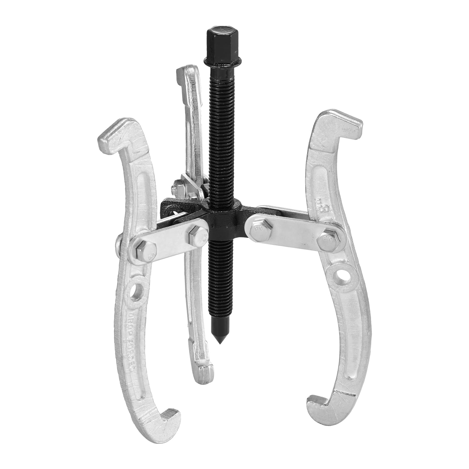 VEVOR Ensemble d'Extracteurs d'Engrenages de Poulie à 2/3 Mâchoires 4PCs, Arrache Roulement 76,2/101,6/152,4/203,2 mm avec Mâchoires Réversibles, pour Retrait du Volant d'Inertie, Garage Atelier