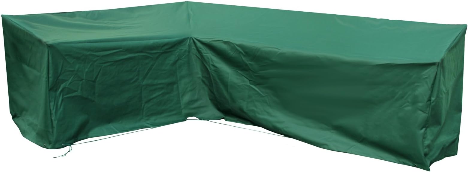 Cozy Bay FC270200 Extra Large Modular L Shape Sofa Cover, Green, 200x270x90 cm