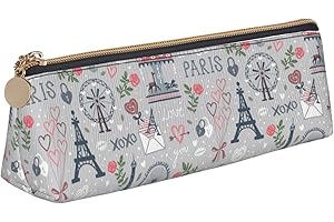 Paris Pencil Case: Your Eiffel Tower-Inspired Pen Holder for Art, Work, and Cosmetics