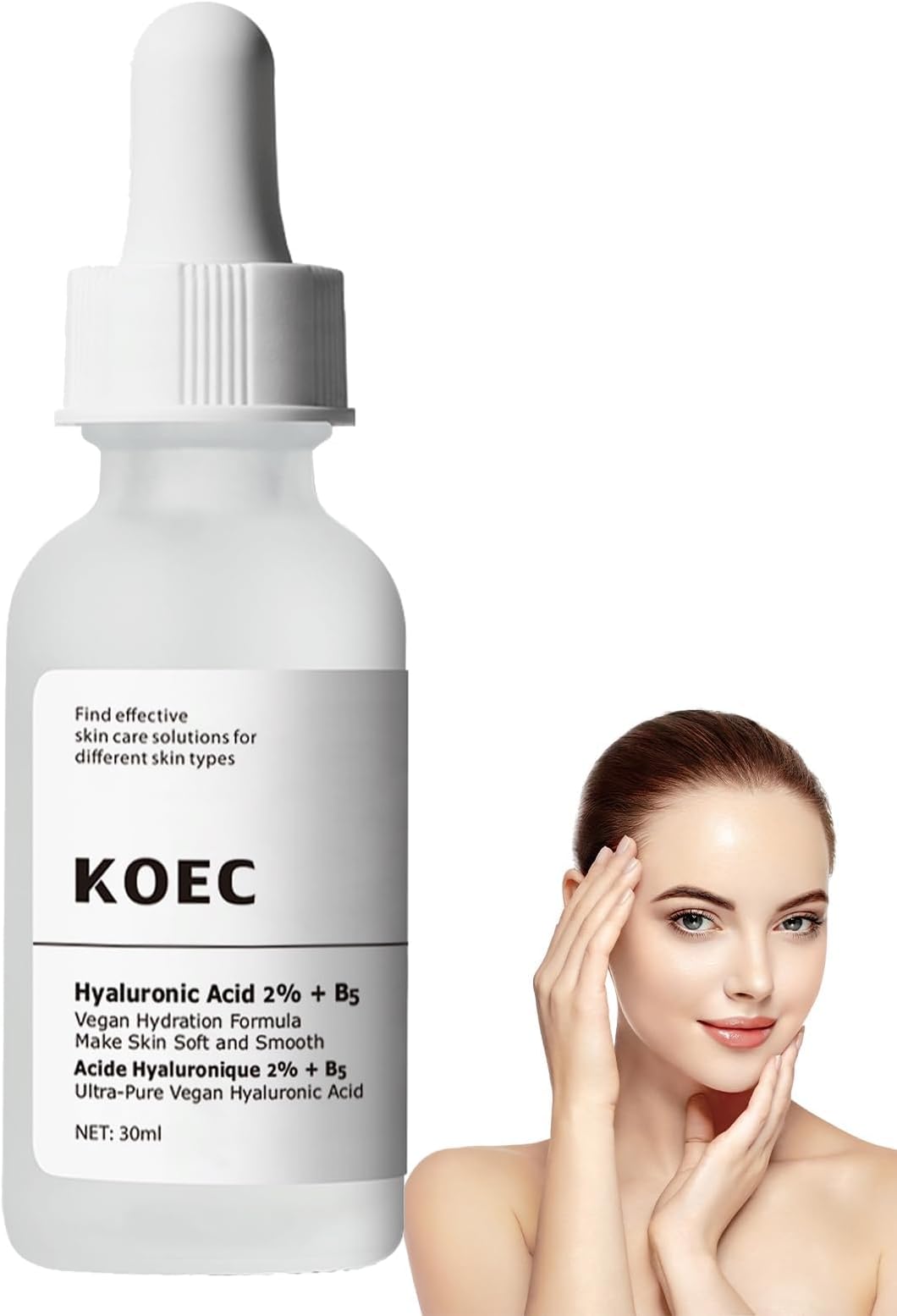 Hyaluronic Acid 2% + B5,Face Moisturiser, Hyaluronic Acid Serum For Face Hydrated, Hyaluronic Acid Face Serum for Women Plump And Smooth Skin, Hyluronic Acid Serum For Face Anti Aging, Skin Care