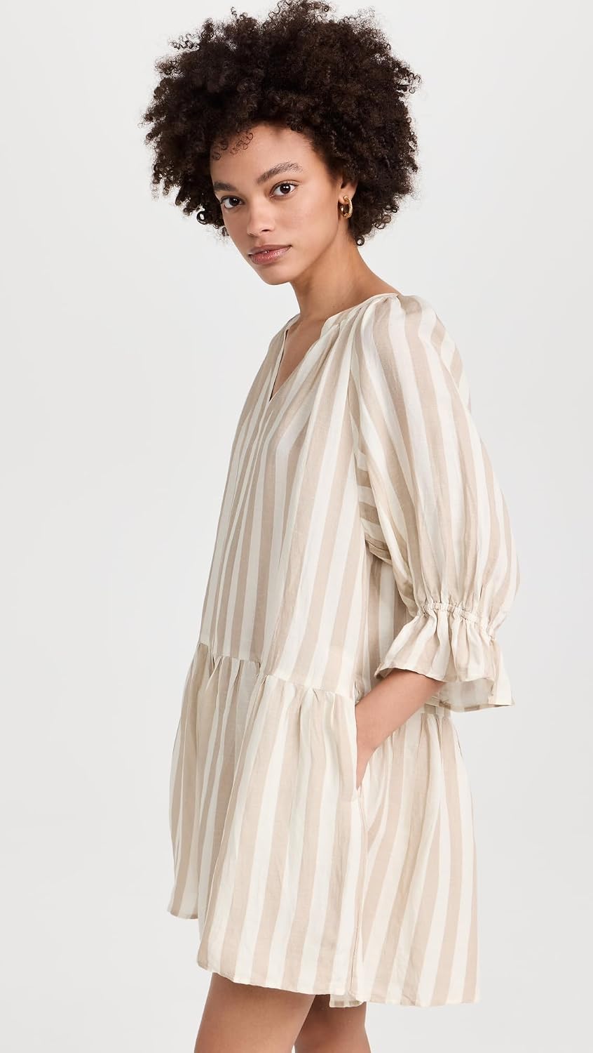 Velvet by Graham & Spencer Women's Jessica 3/4 Sleeve Short Dress