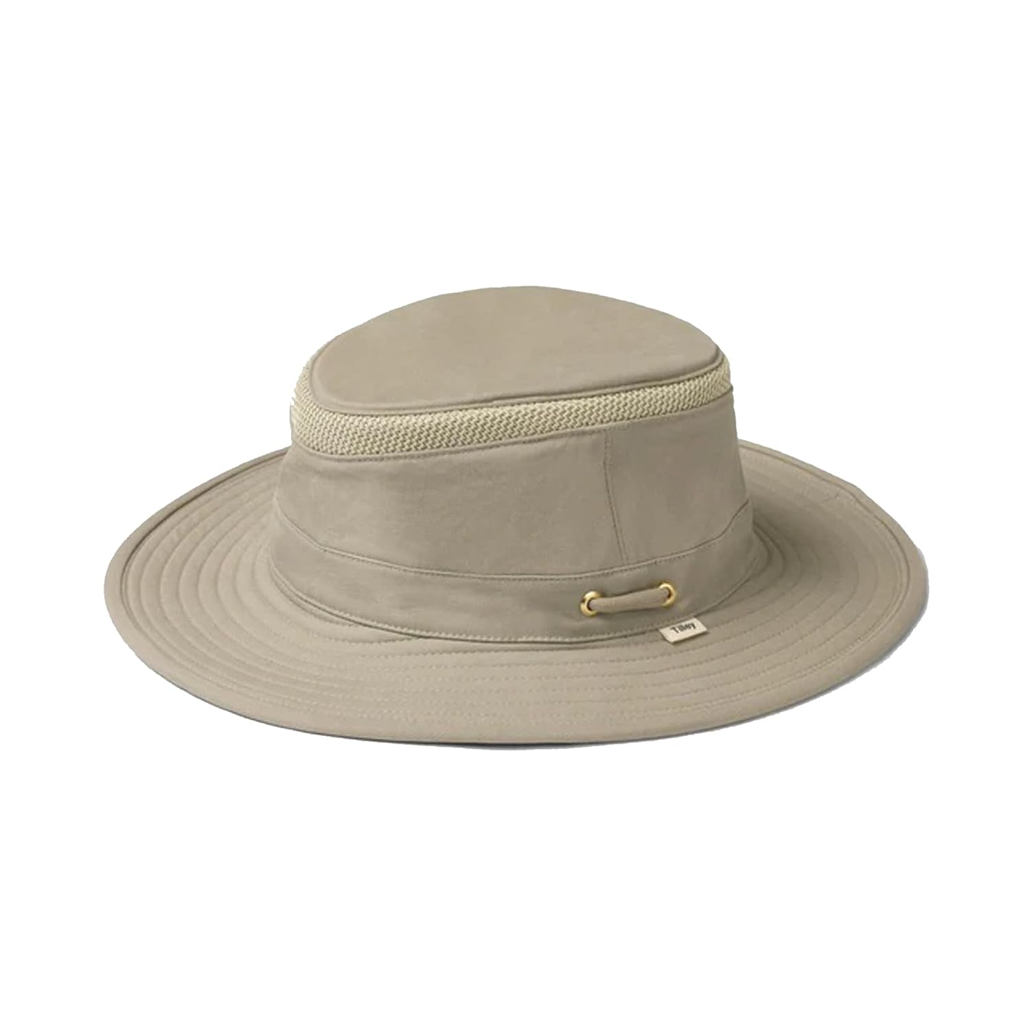 Tilley T5MO Organic Cotton Airflo Hat Khaki With Olive Underbrim 7 1 2