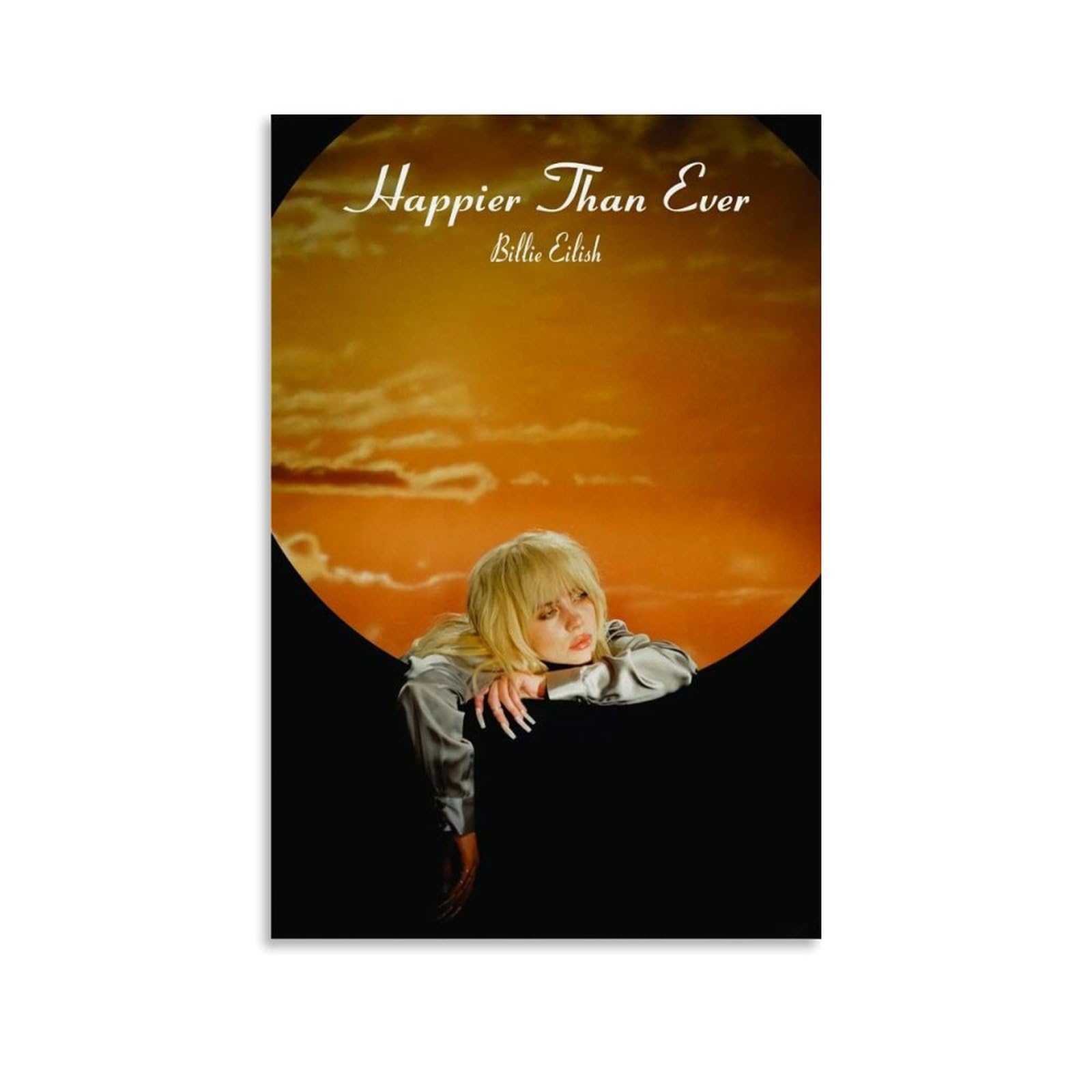 Billie Poster Décoratif Sur Toile Style Vintage Chanteur De Musique Pour Chambre à Coucher 30 X 45 Cm