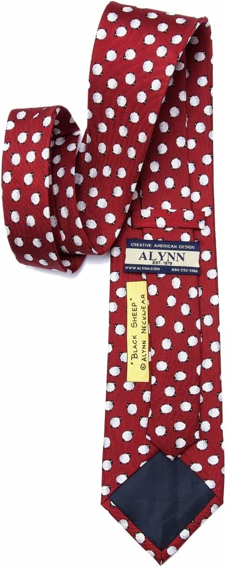 Burgundy Silk Tie | One Black Sheep Necktie