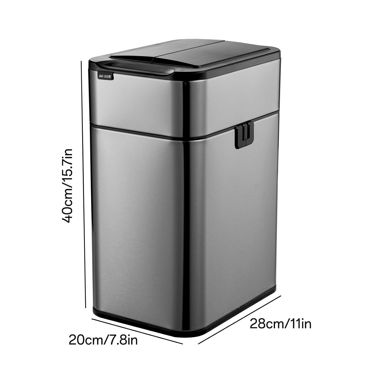 Touchless Garbage Cans for Kitchen - Electric Auto Garbage Bin,Kitchen Sensor 15L Smart Trash Bin for Home, Living Room, Bedroom, Bathroom
