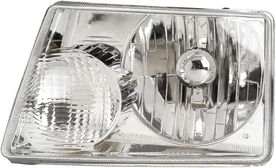 KarParts360 For Ford Ranger Headlight Assembly 2001-2008 Driver Side | w/Bulbs | FO2502173