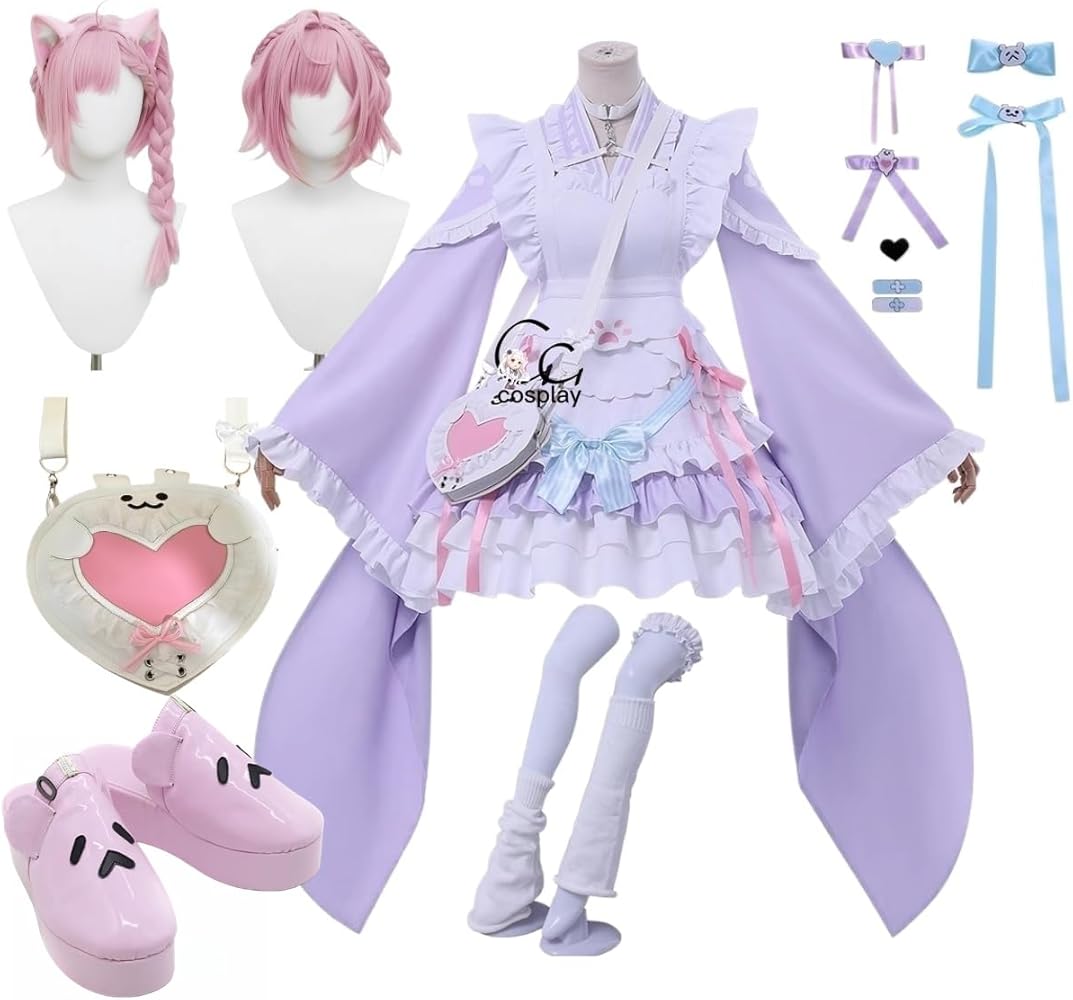 結城さくな 新衣装記念グッズ2025 A/Bフルセット Amazon.co.jp: GGcosplay 結城さくな 新衣装記念グッズ2025 和風メイド