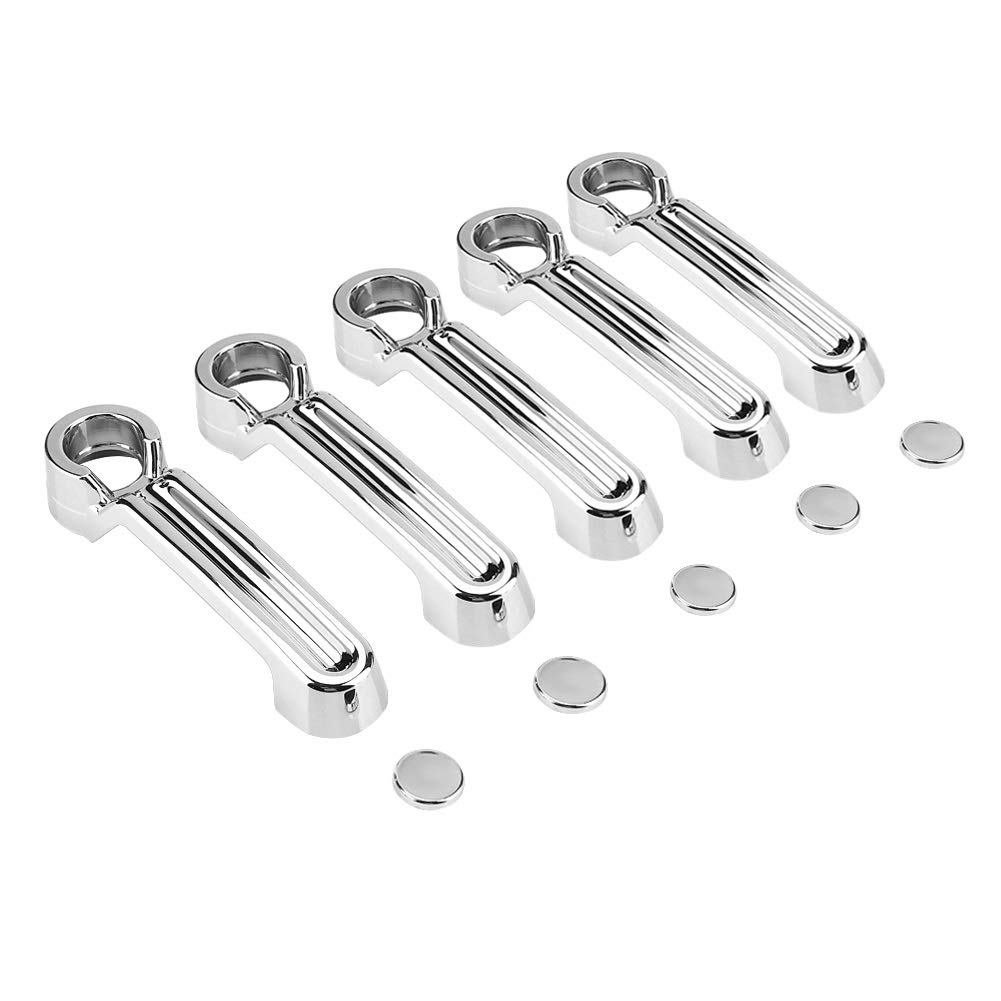 Poignée de porte en chrome pour masquer les rayures de Wrangler