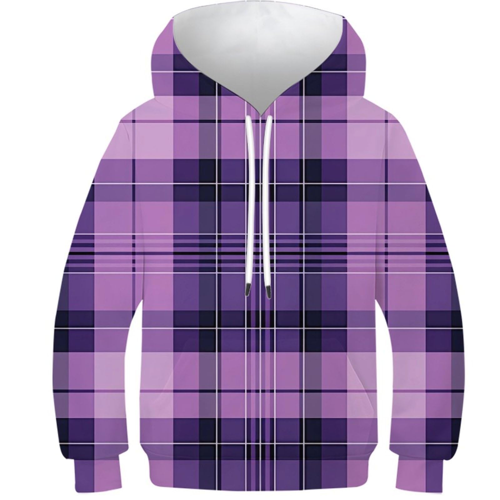 Hoodie Impression 3D Enfant Confortable | Pull Capuche avec Poches Durables 7-9Y - 8