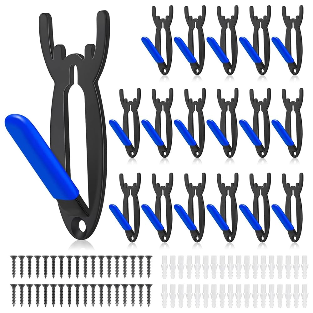 CTRLZS 18 Pcs European Deer Skull Wall Mount Hanger, Heavy Duty European Mount Skull Hanger