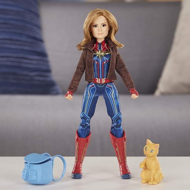 Foto 4 de 7 de Captain Marvel - Capitana Marvel Goose y el Gato (Hasbro E4944EU4)