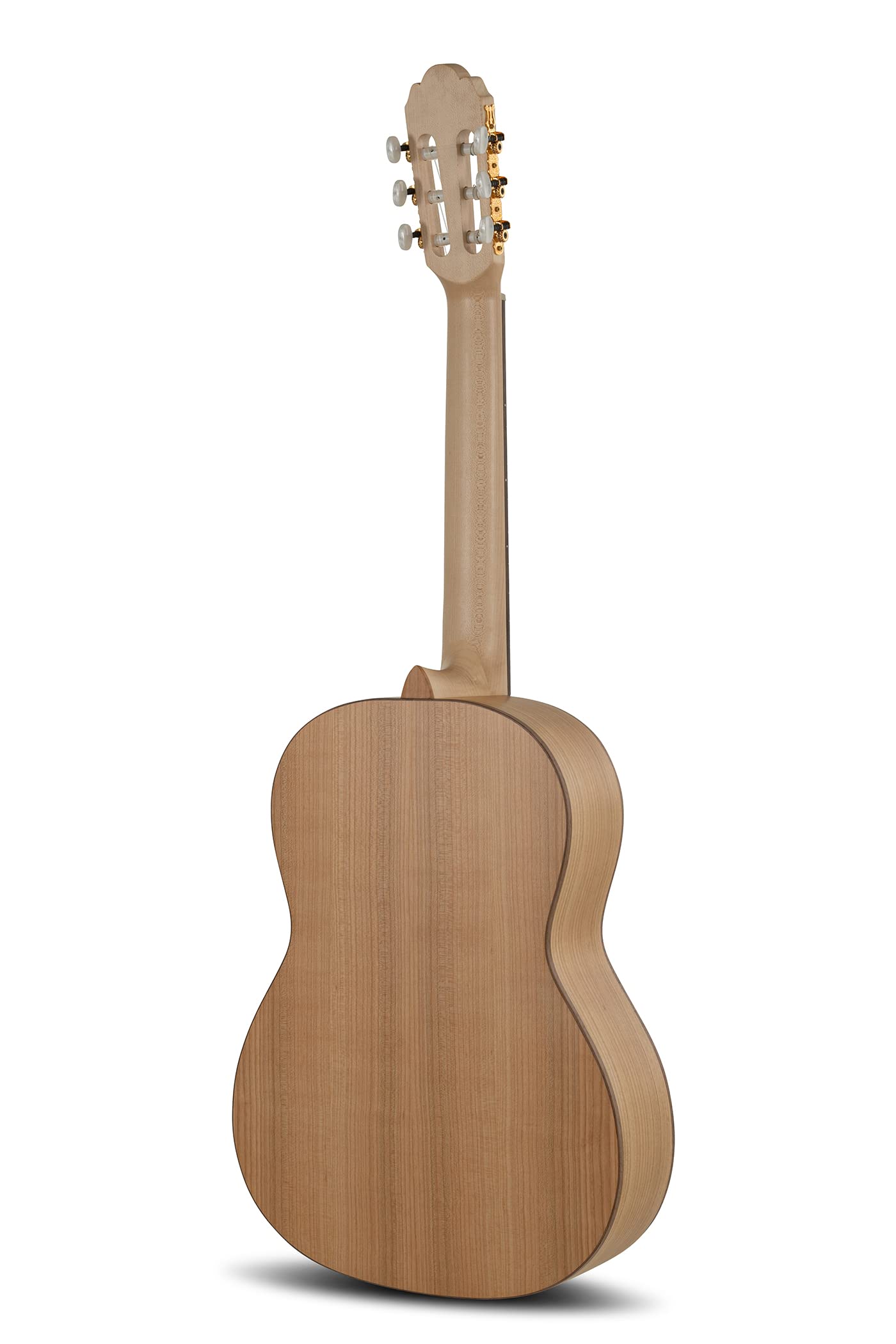 GEWA gitara koncertowa, gitara klasyczna Pro Natura Gold - rozmiar 4/4 - pełna płyta wierzchnia ze świerku - tył/boczki wiśnia lita - kolor naturalny - półmat - struny Hannabach