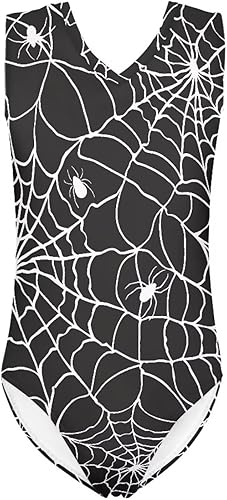 FKELYI Leotardos de gimnasia para niñas pequeñas, práctica atlética, danza, unitardo, ballet, danza, sin mangas, body sin mangas