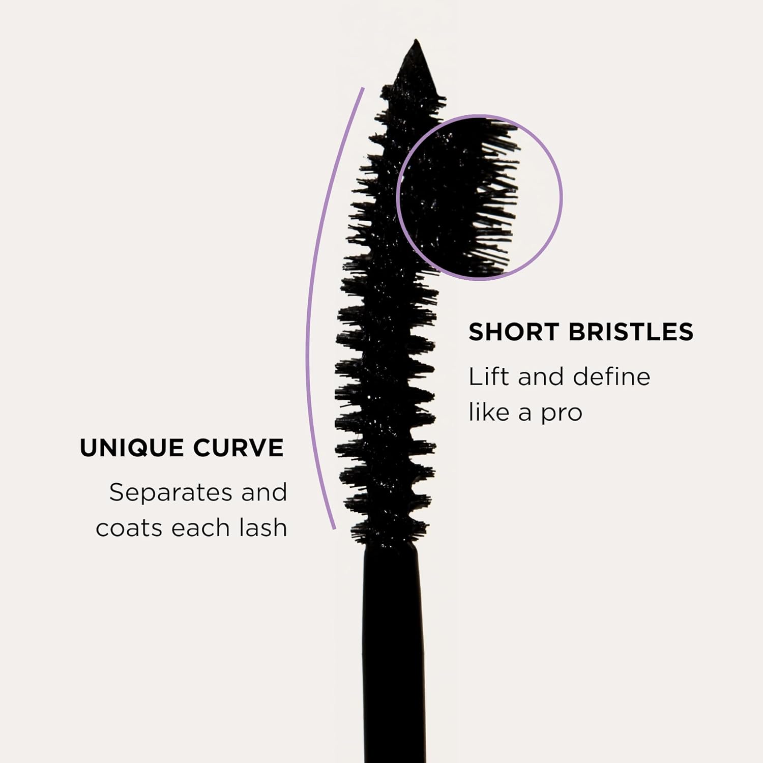HALEYS Re-veal Lash Extension Mascara – Lengthening, Curling, Defining Black Mascara for Short and Straight Lashes – Smudge Proof, Non-Clumping, No-Flake Formula for Fuller, Longer Lashes
