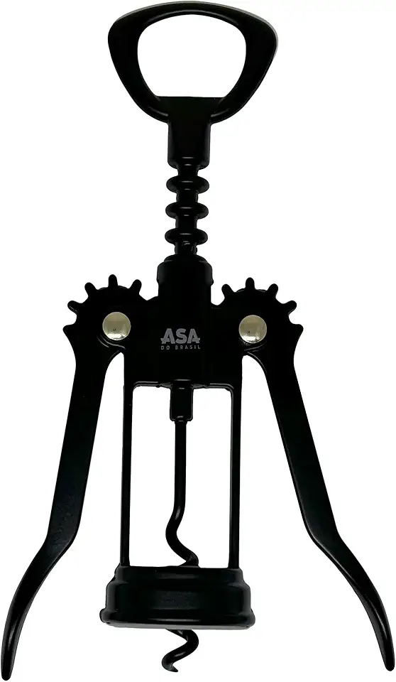 Saca-Rolhas Automático, Prata/Preto, Asa do Brasil