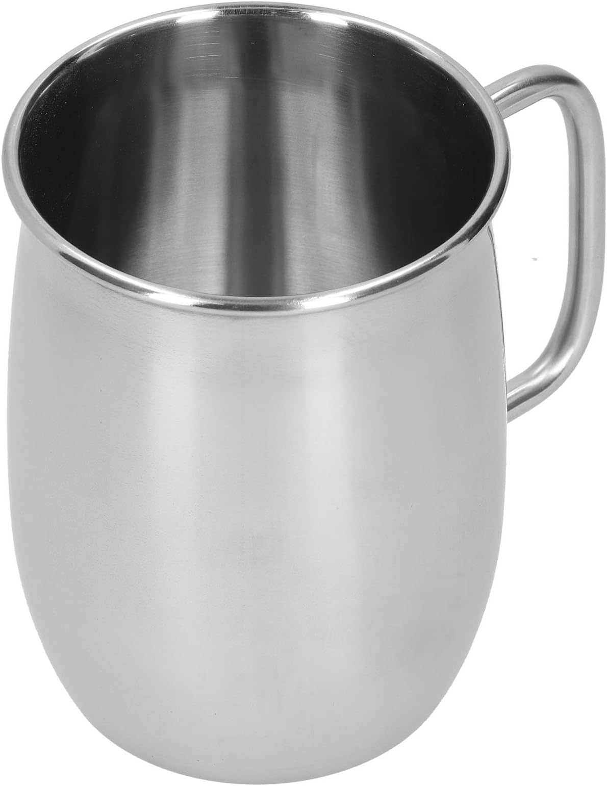 Agatige 34oz/1000ml Stainless Steel Beer Mug, Portable Juice Mug Coffee Mug Beer Stein Tumbler with Thick Handle for Home Bar Camping Coffee, Tea and Drinks