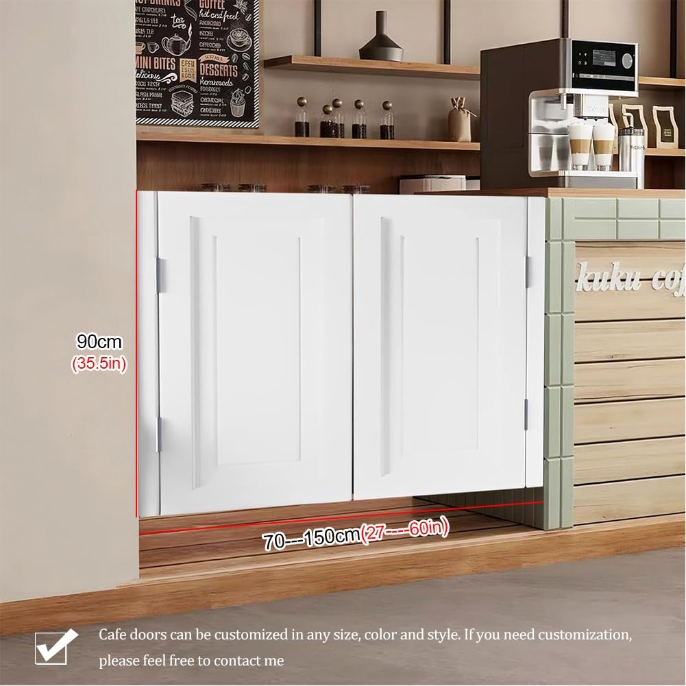 Porte oscillanti di legno solido con la funzione di chiusura automatica per gli ingressi di Antivari, portico e contatore