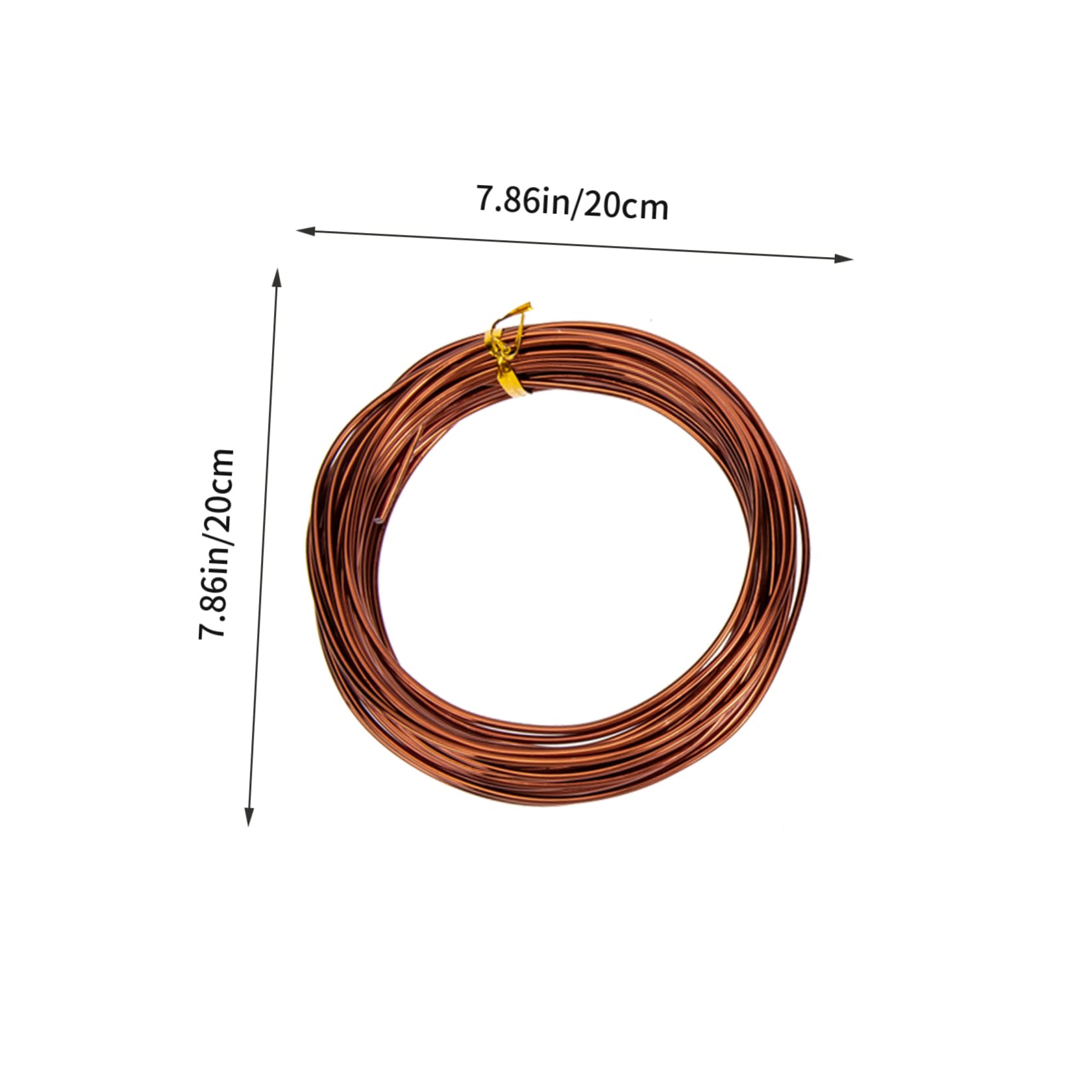 BCOATH Bonsai Tree Modelling Tool Kit 5pcs Aluminum Bonsai Wires 1/1.5/2.0mm for Plant Support